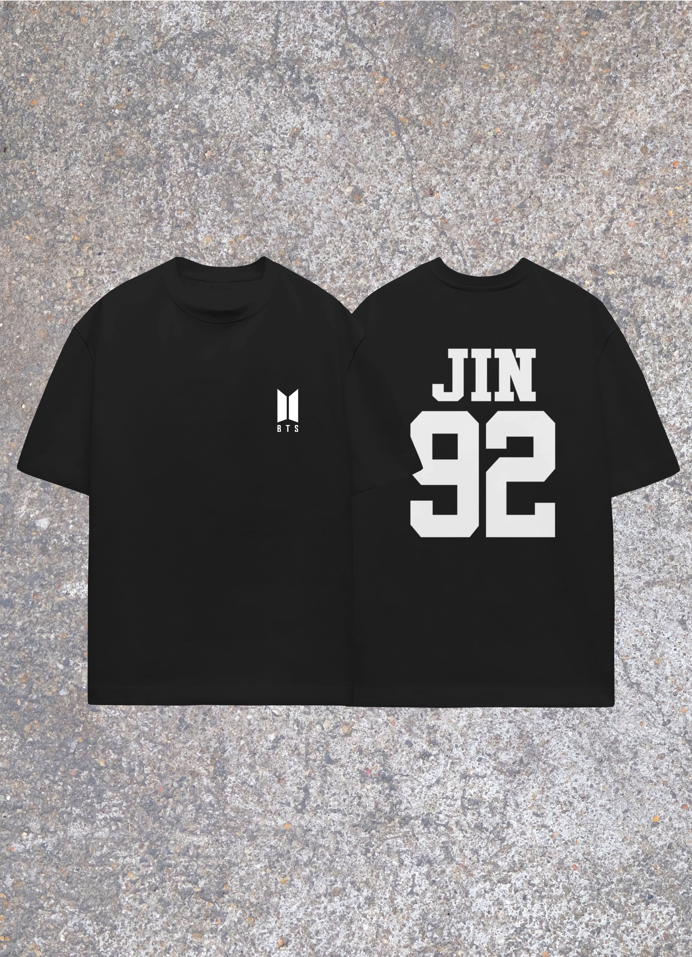 BTS JIN 92 Oversized Unisex Tshirt