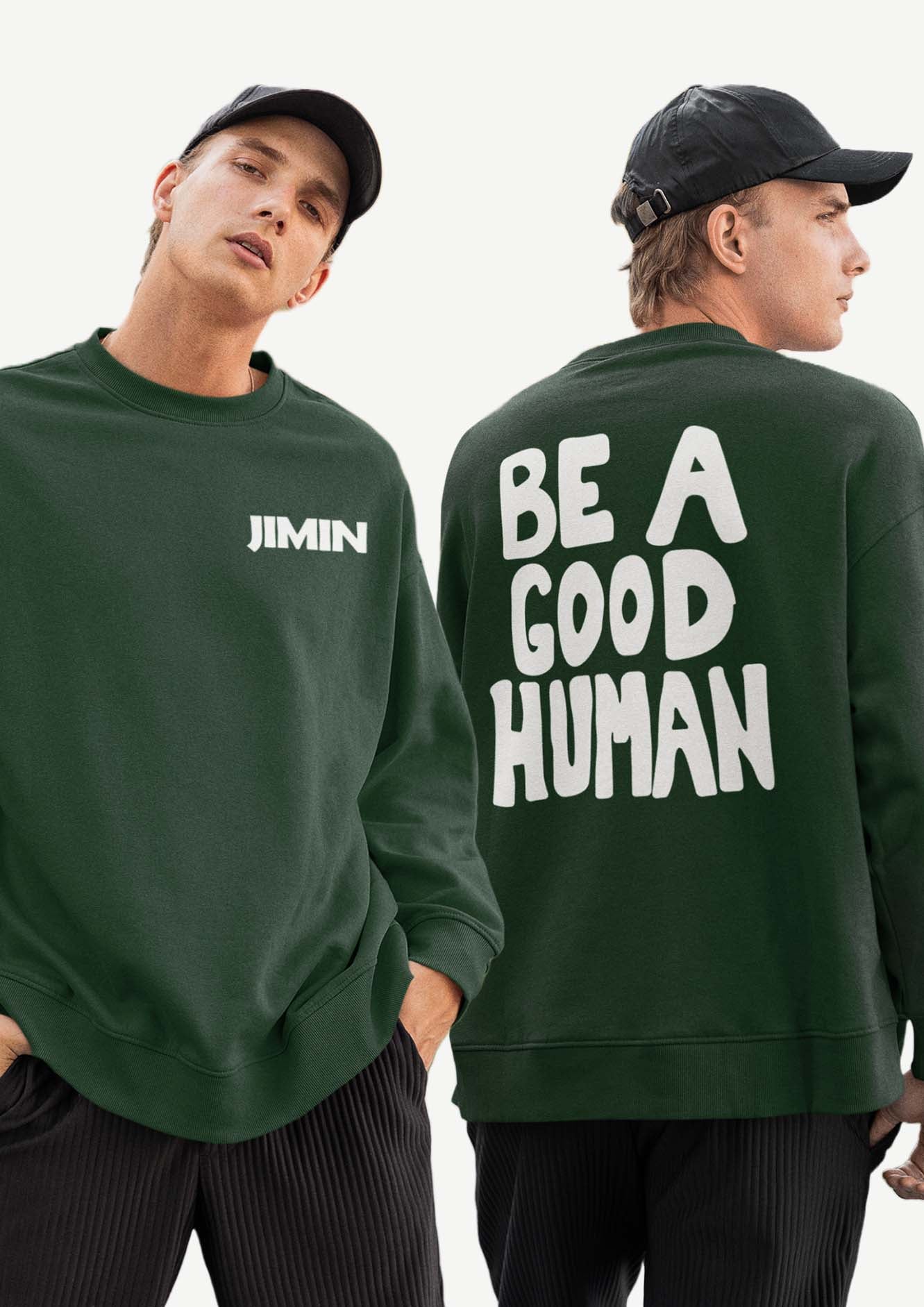BTS Be A Good Human Jimin Unisex Sweatshirt | BFS
