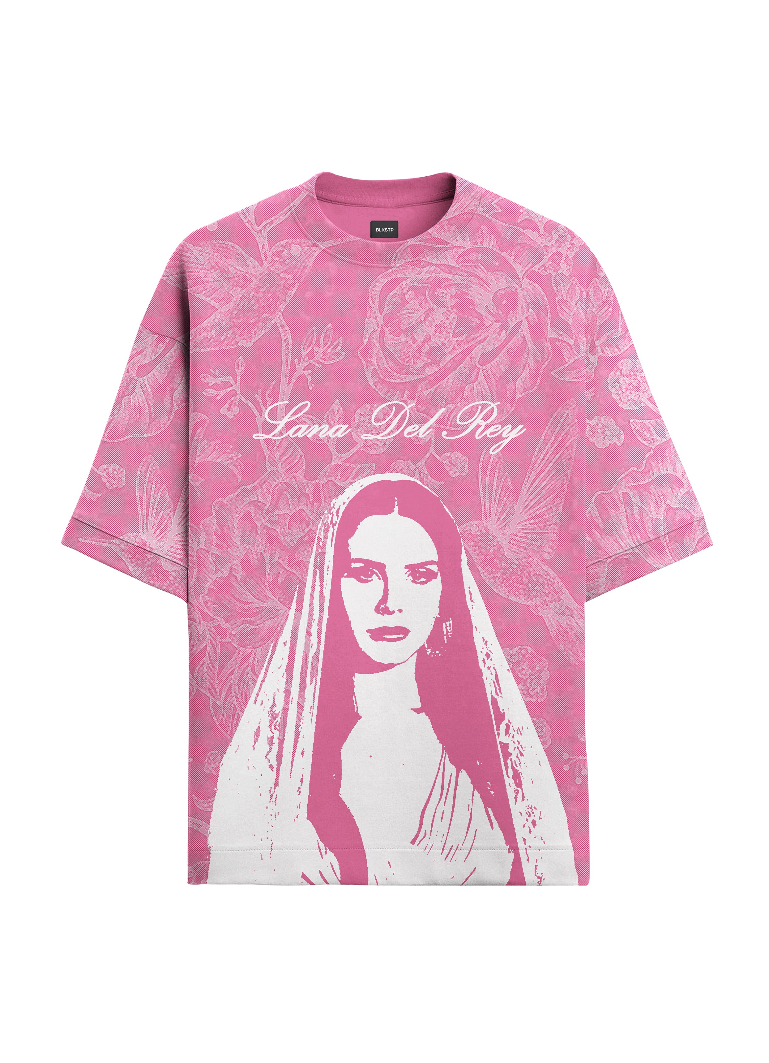 Lana Del Rey Pink Oversized T-shirt