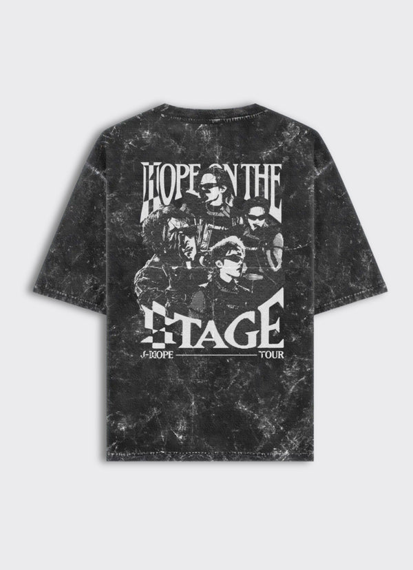 J-Hope H.O.T.S Acid Wash F&B Oversized Tshirt