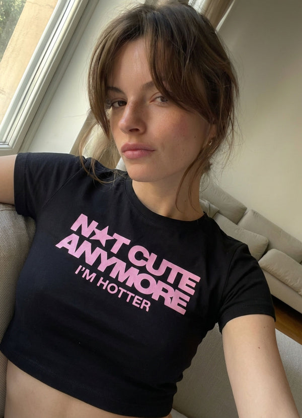 Not Cute Anymore Crop Top