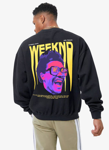 The Weeknd Unisex Back Sweatshirt