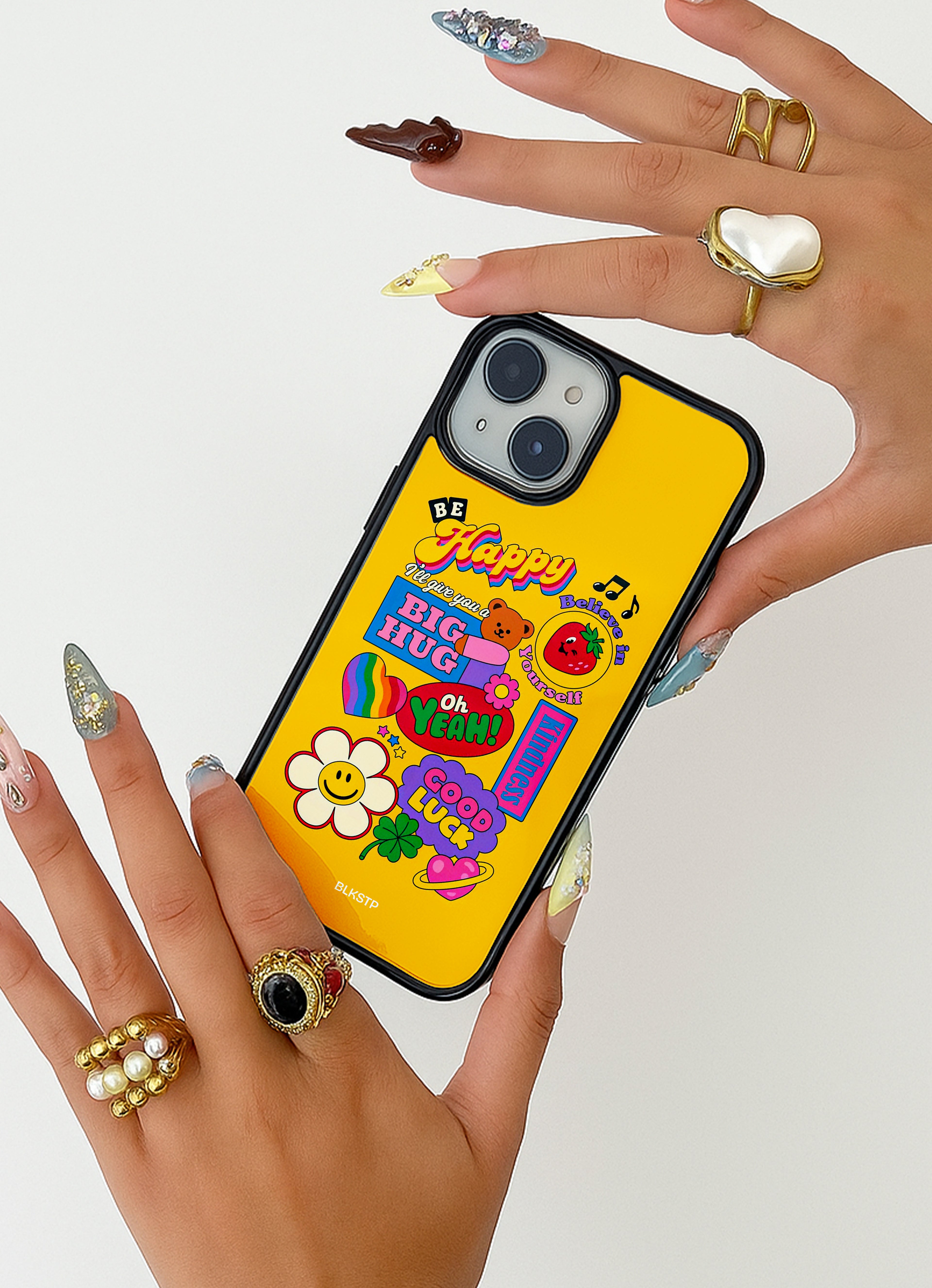 Be happy iPhone Case