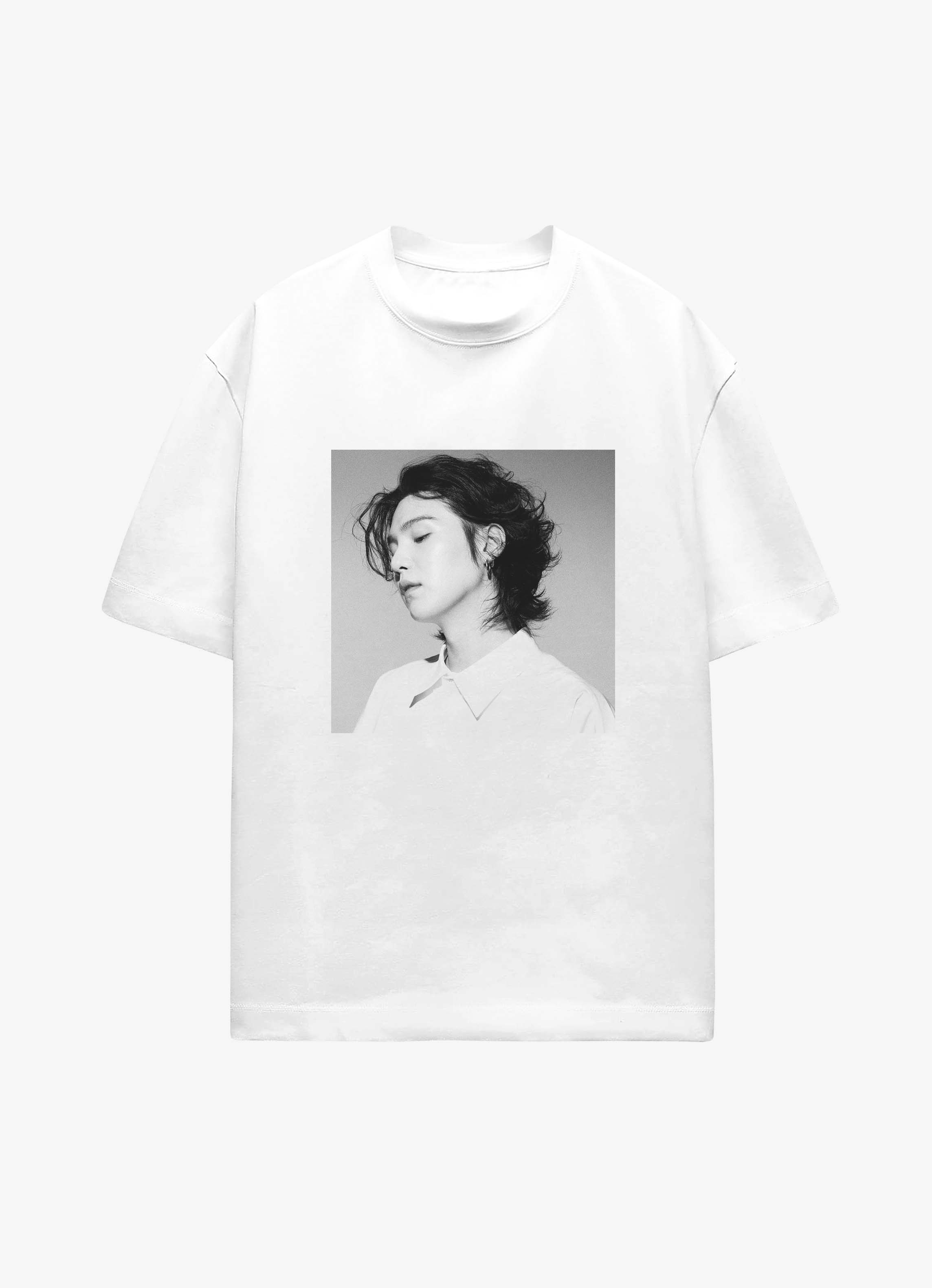 BTS Suga Unisex Oversized White Tshirt | Sale