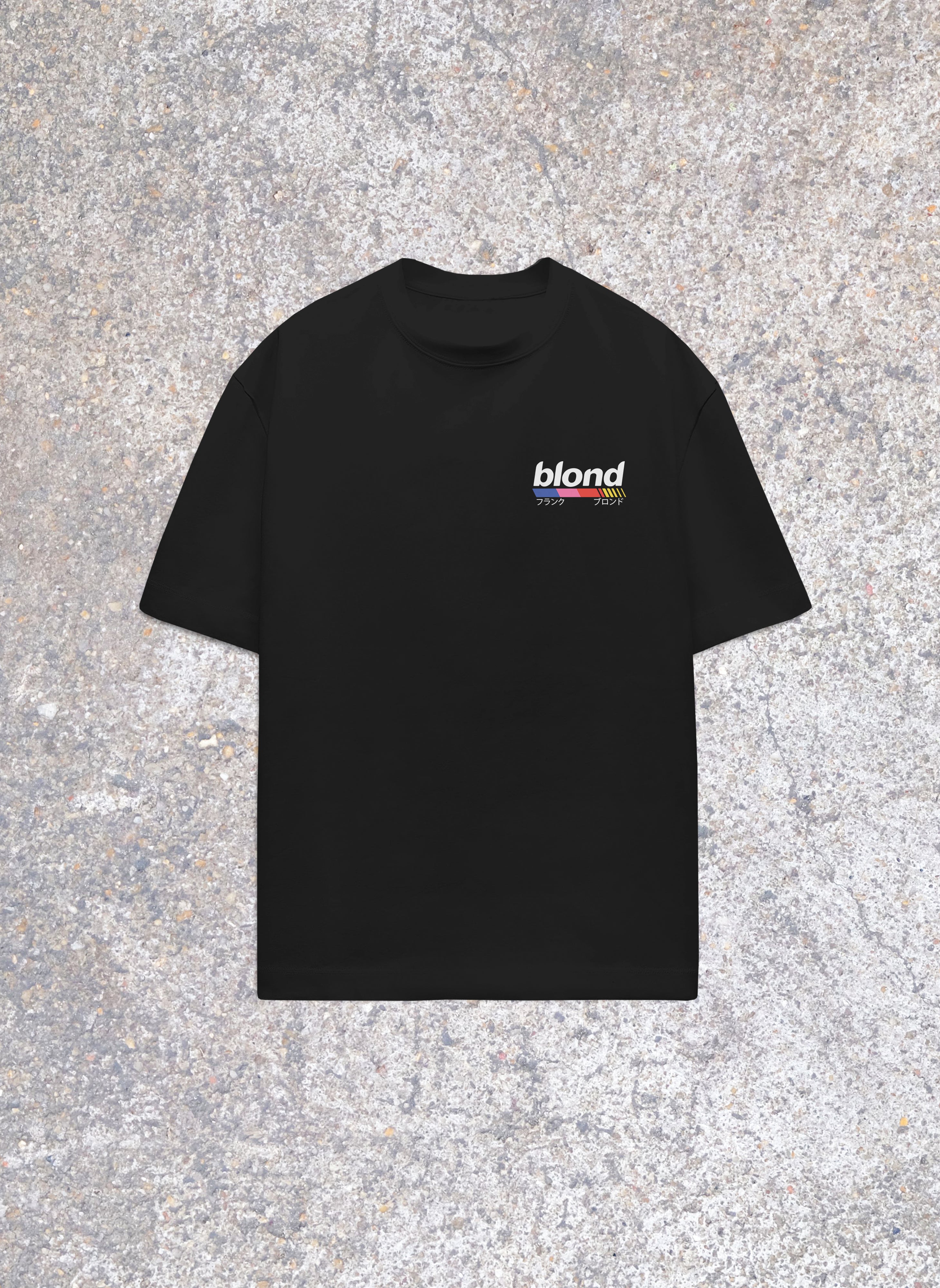 Blonde Ferrari Black Oversized Tshirt