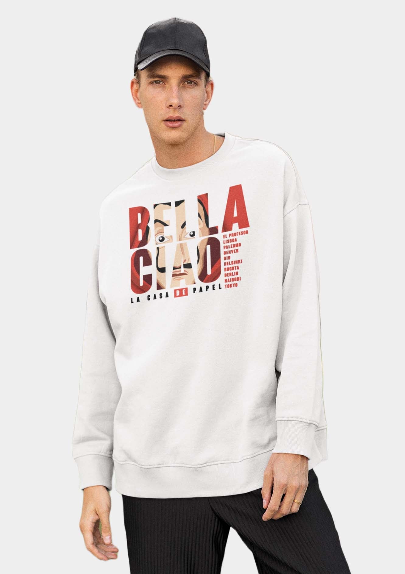 Money Heist Bella Ciao Front Unisex Sweatshirt | BFS