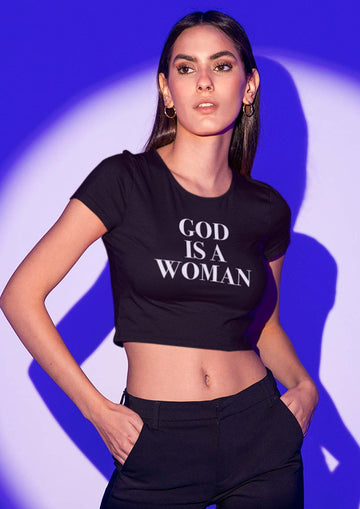 Ariana Grande - God Is A Women Crop Top