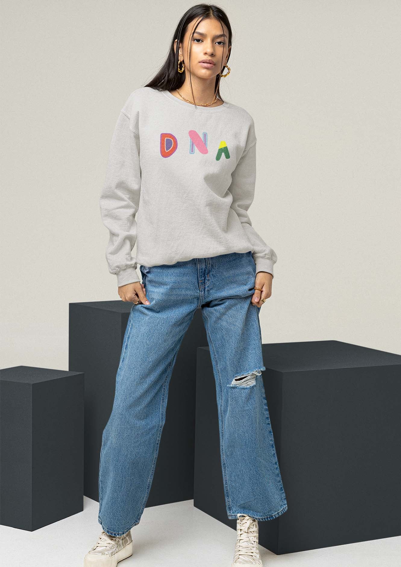 BTS -  Dna V Printed Unisex Sweatshirt