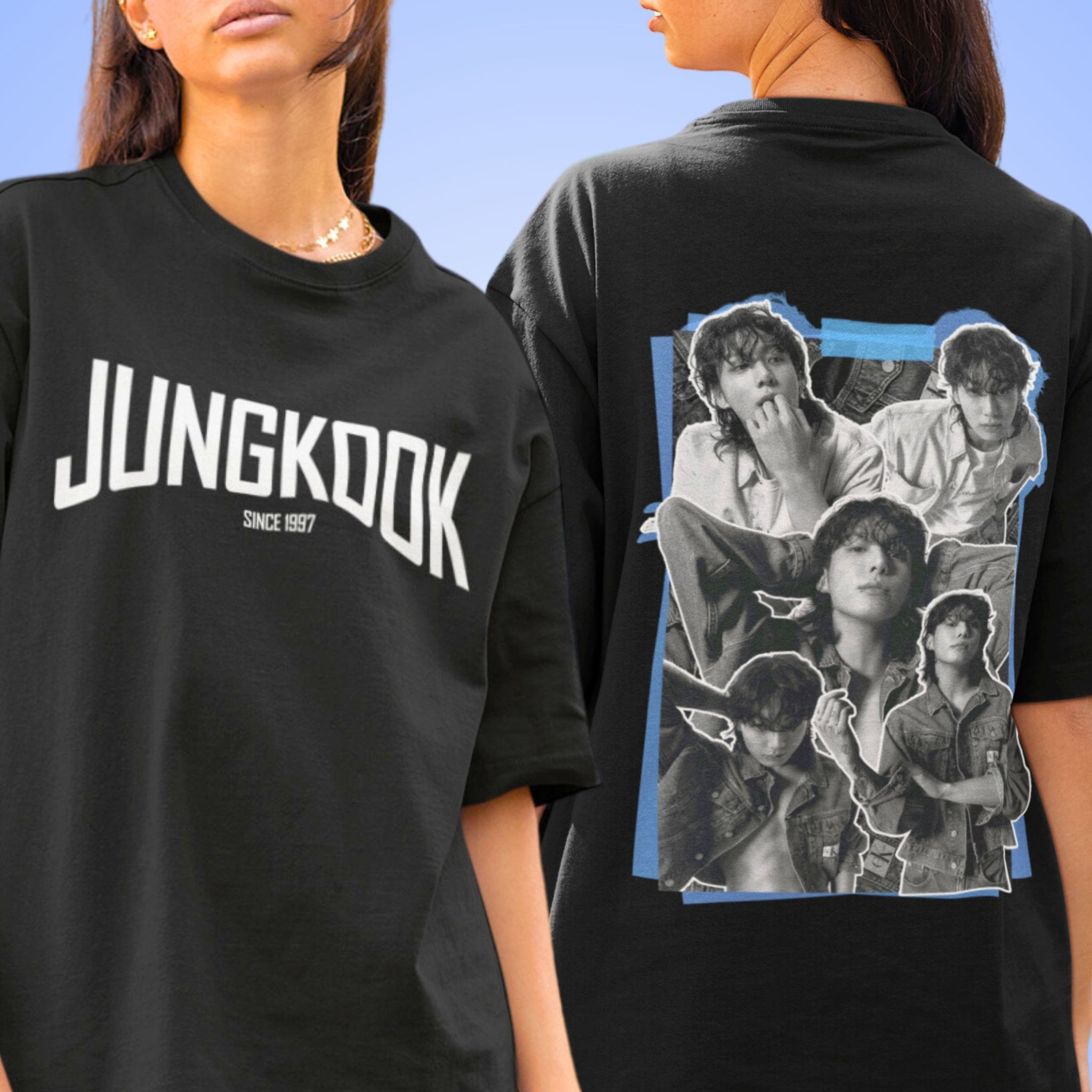 Jungkook Ck F&B Unisex Oversized T-Shirt