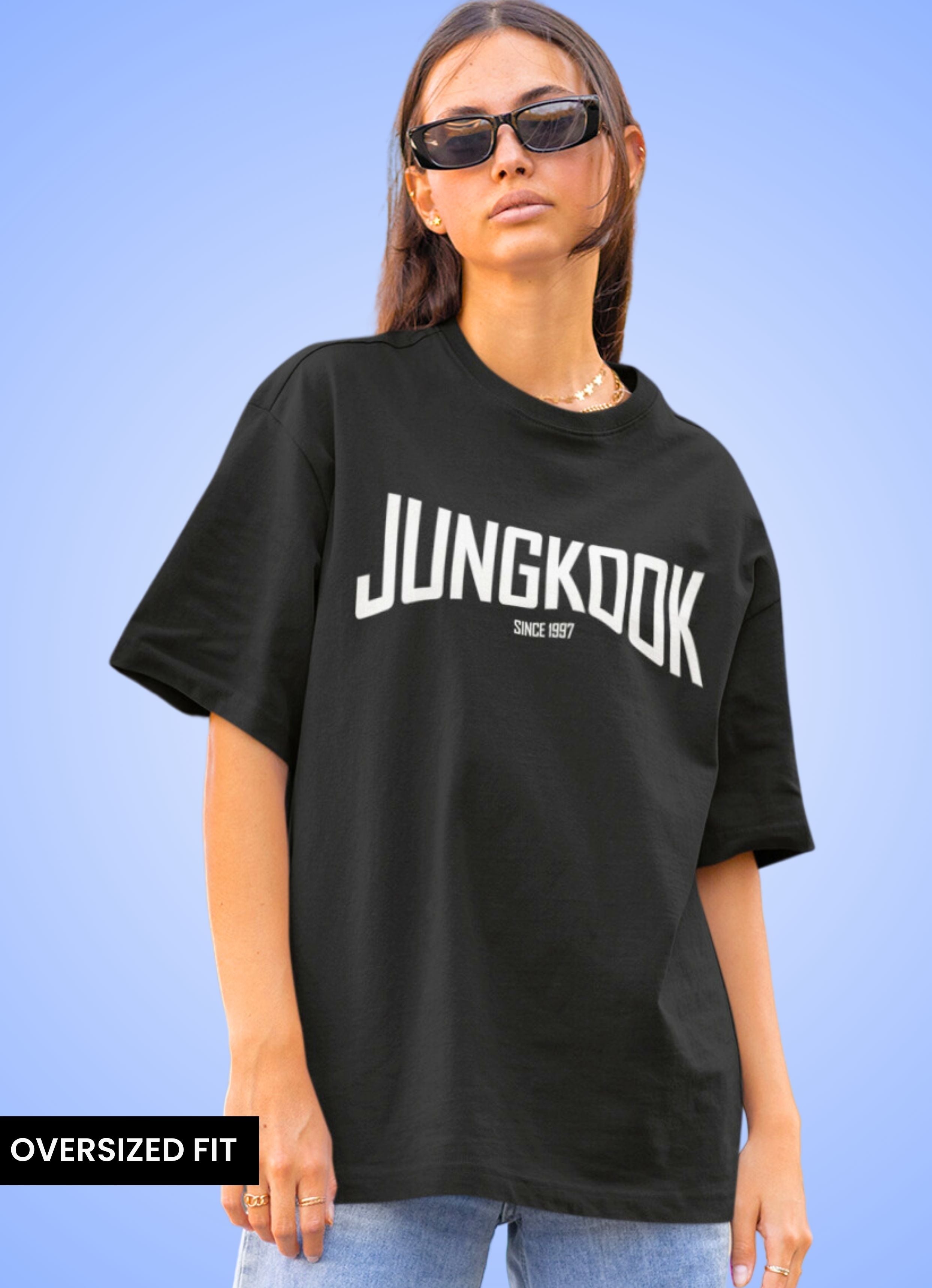 Jungkook Ck F&B Unisex Oversized T-Shirt