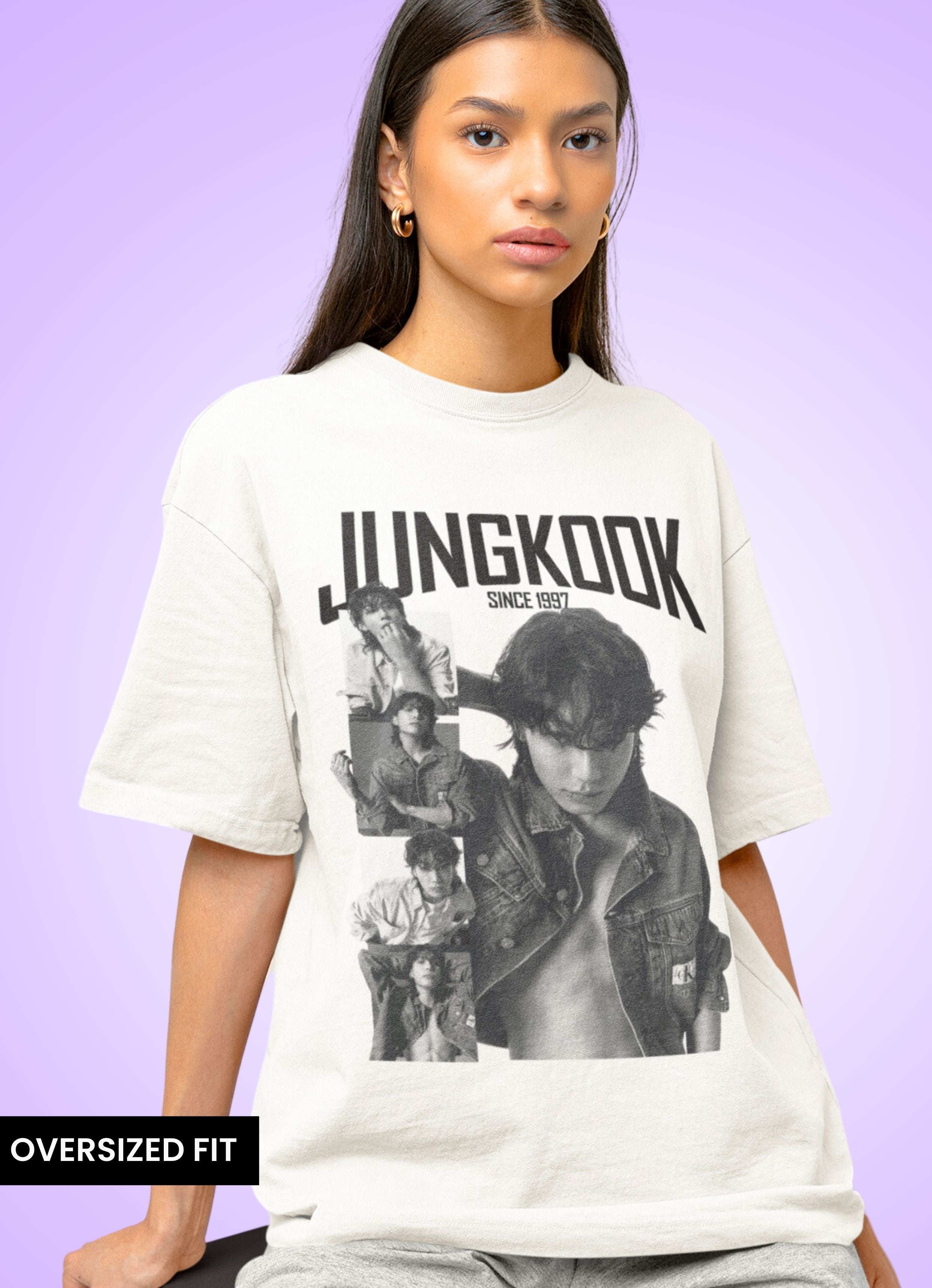 Jungkook CK Unisex Oversized T-shirt