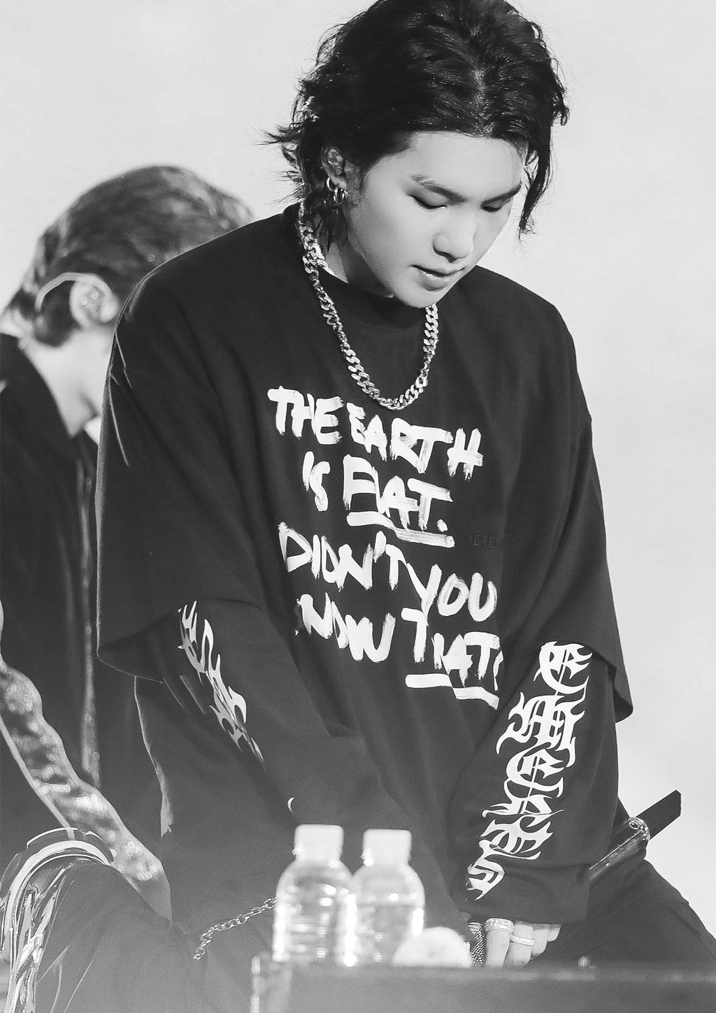 Suga The Earth Is Flat Oversized Tshirt