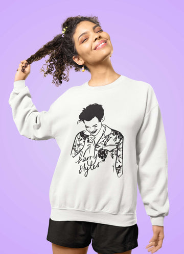 Harry Styles | Drawing Unisex Sweatshirt