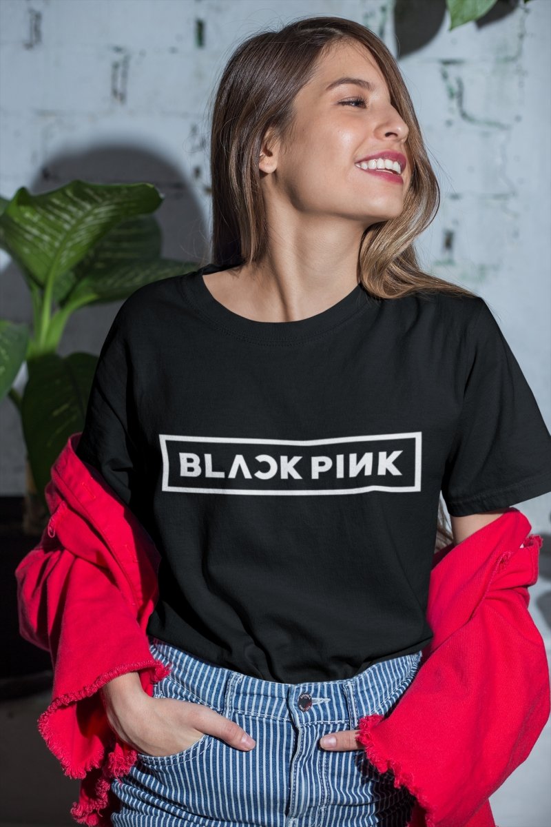 BLACKPINK Plain Logo Unisex Tshirt