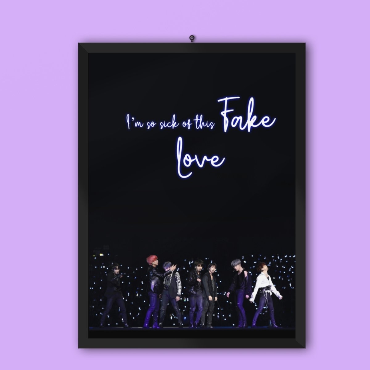 Bts Fake Love  Poster