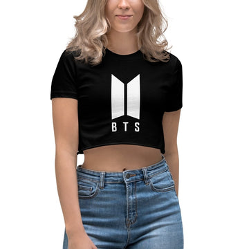 BTS Logo Crop Top