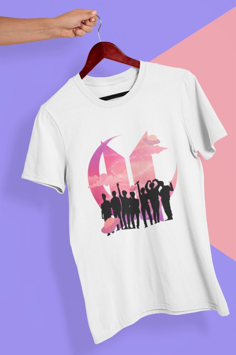 BTS Purple Moon Unisex Tshirt