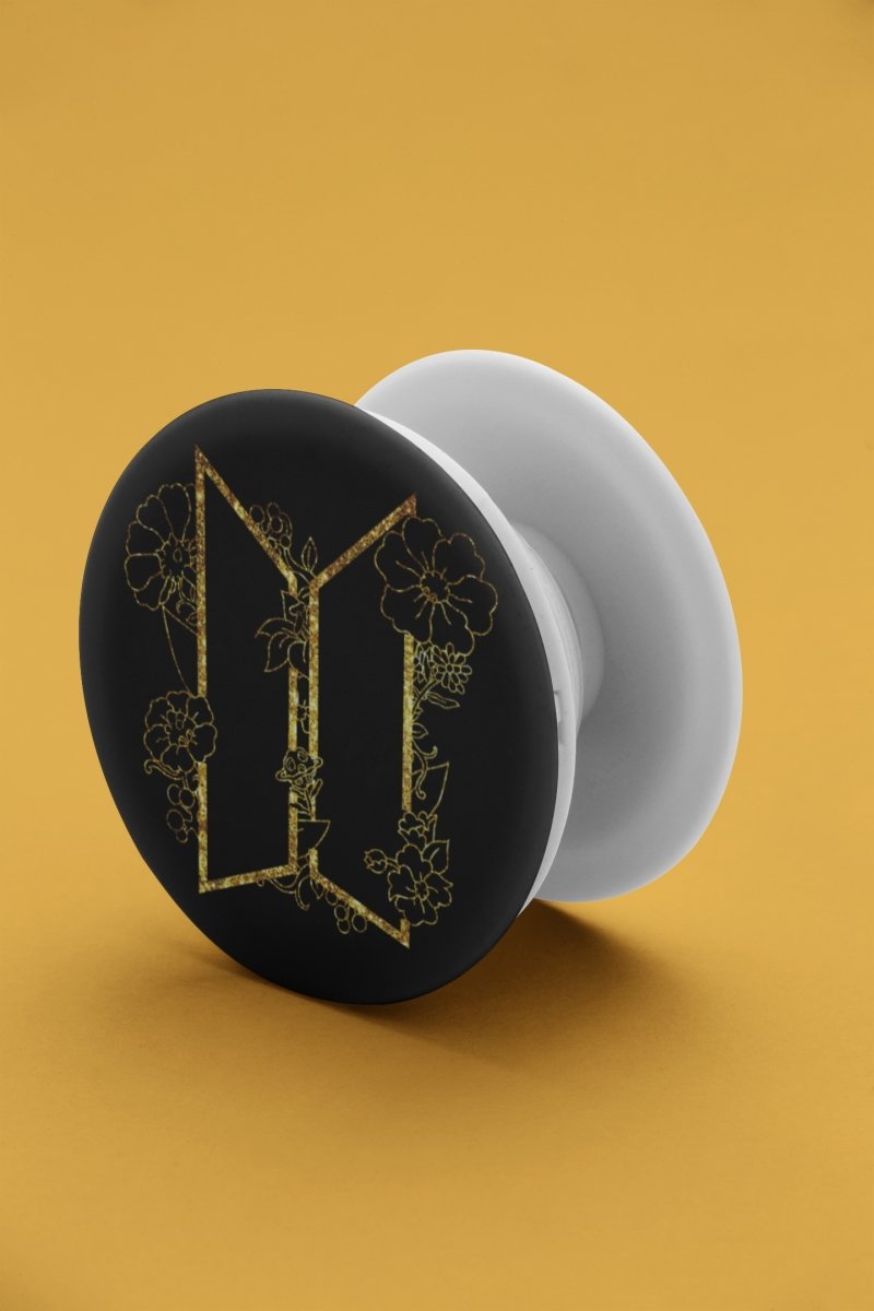BTS Stay With Gold Logo  Pop Socket