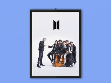 Bts With Logo Poster