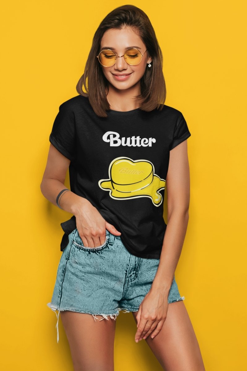 Butter Blues Logo Tee Black - Post Modern Skate Shop