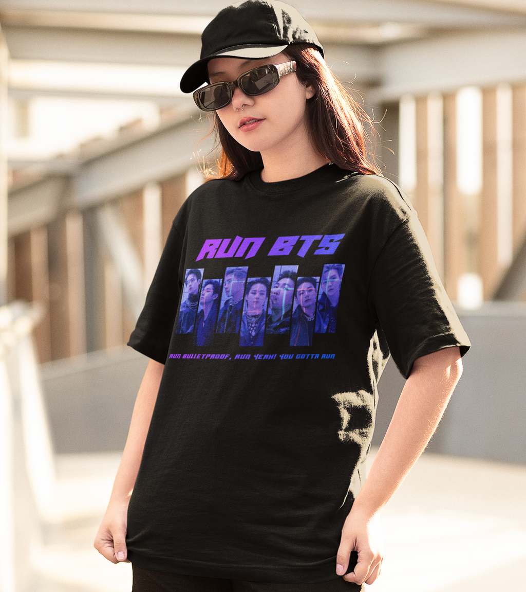 Run BTS Oversized Unisex Tshirt