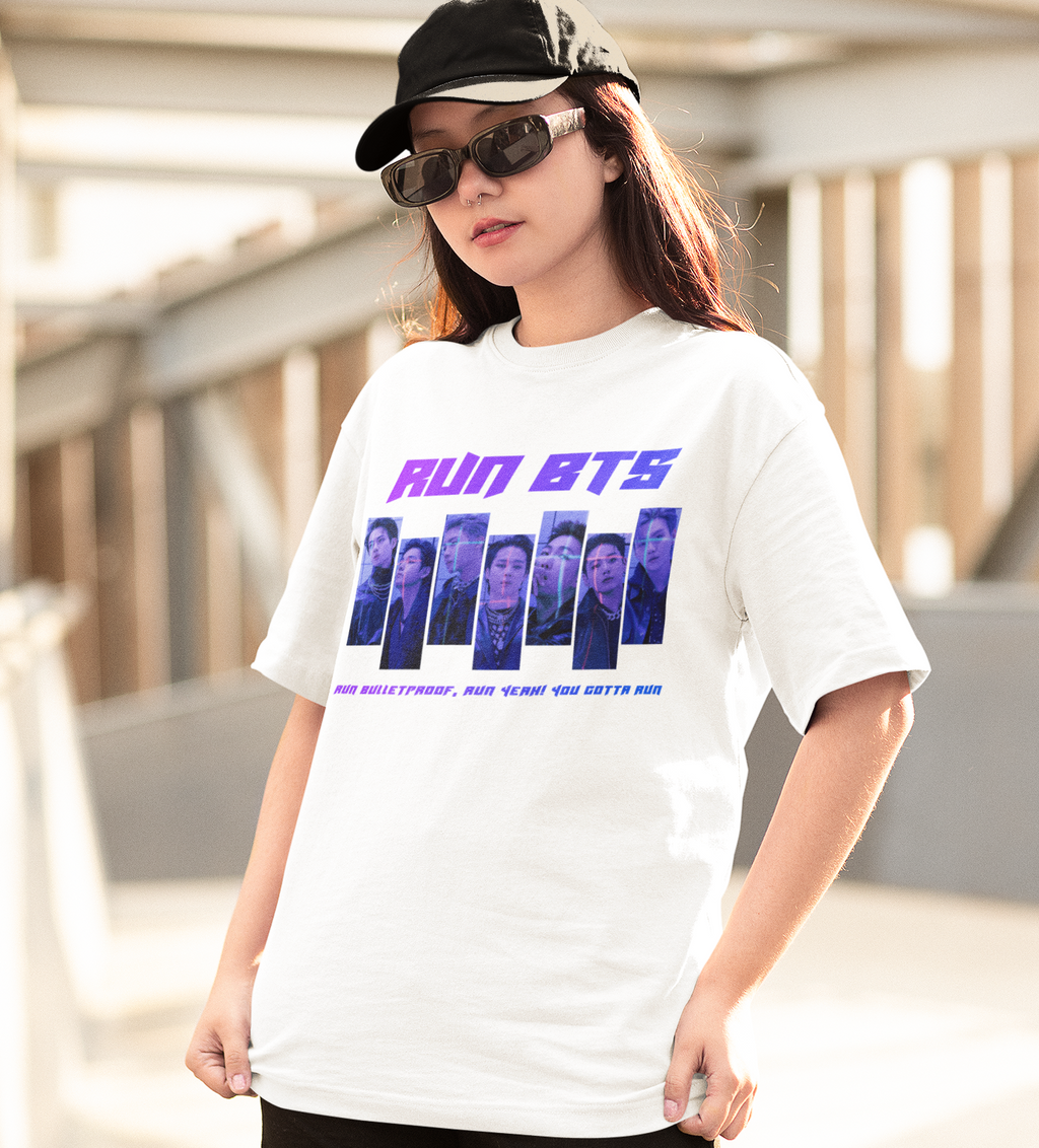 Run BTS Oversized Unisex Tshirt