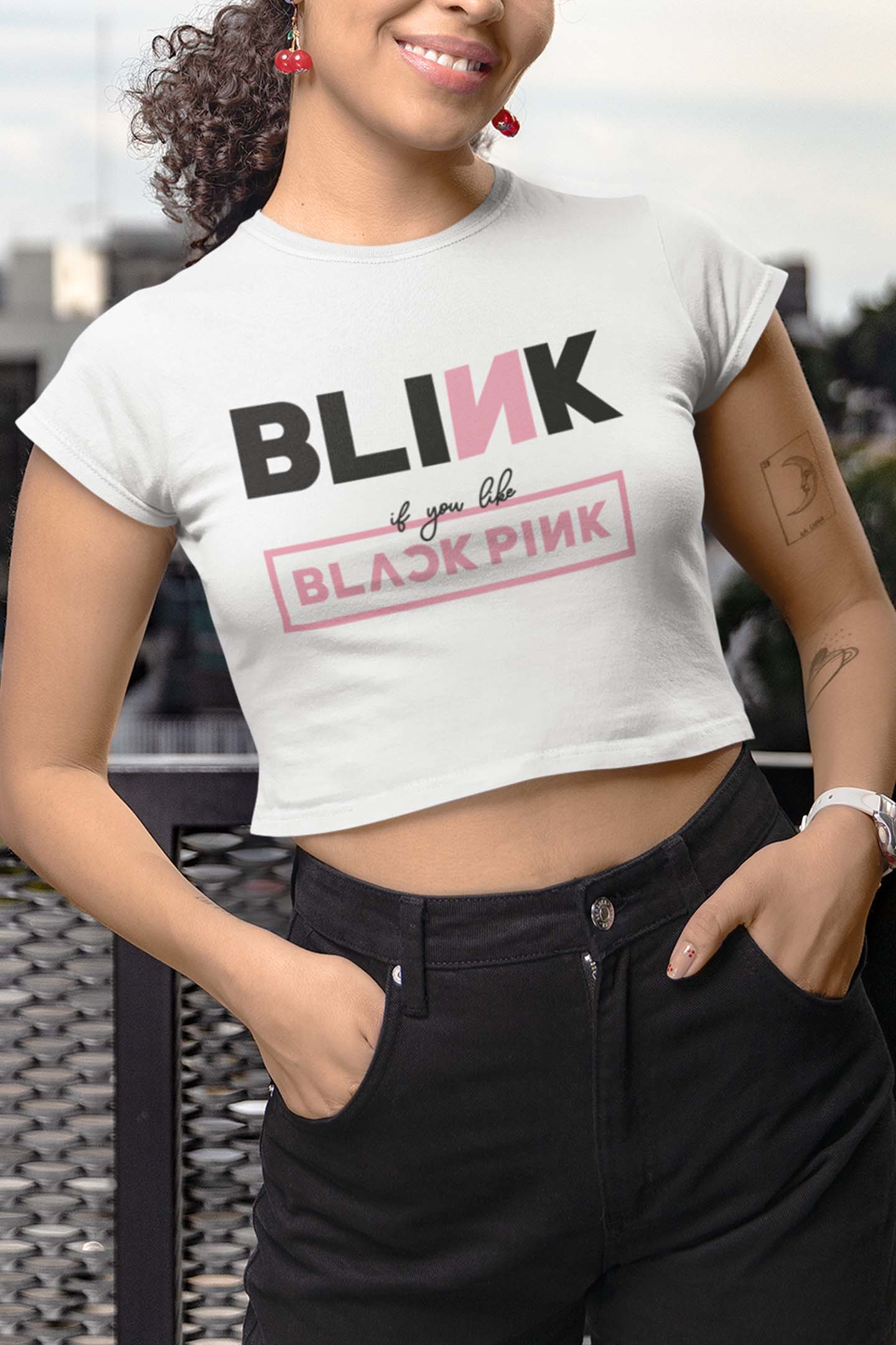 Blackpink Blink Crop Top