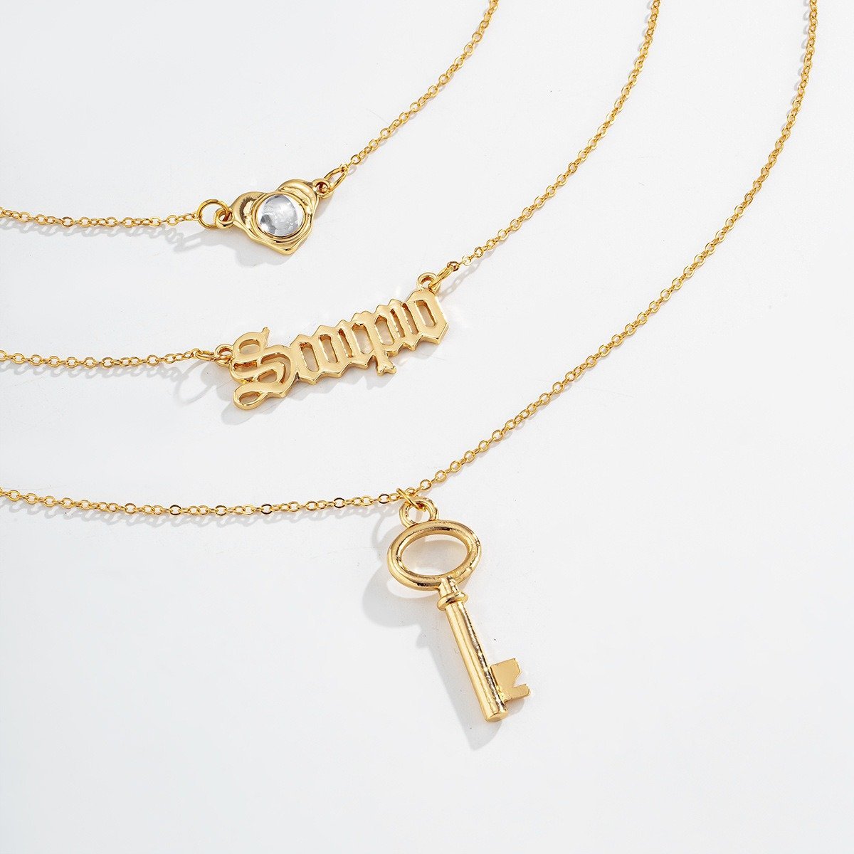 Scorpio Key Necklace