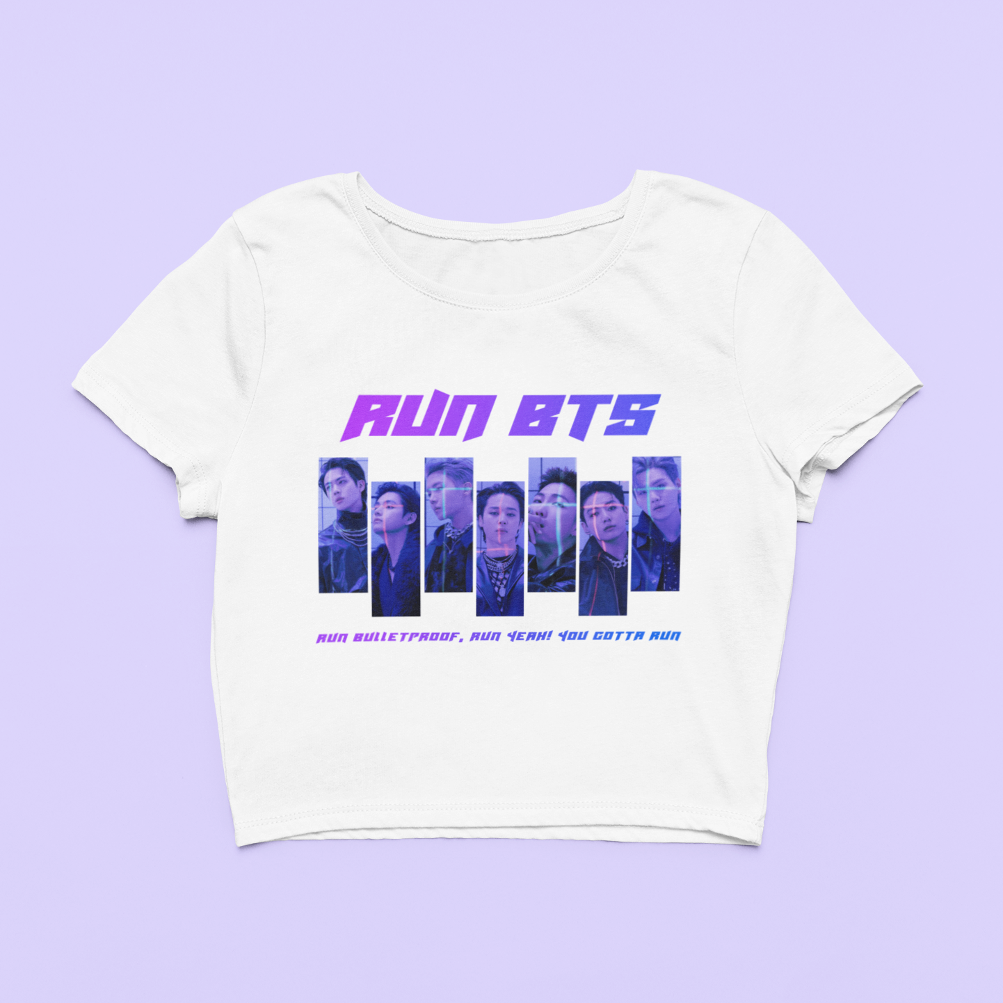 Run BTS CropTop
