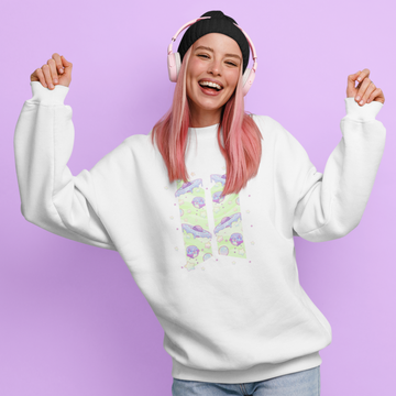 BTS Logo Aesthetic Galaxy Logo Unisex Sweatshirt